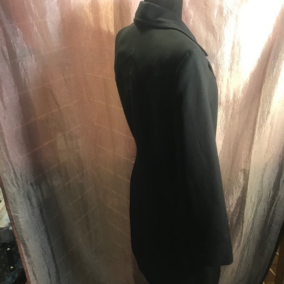 Parallel Black trench coat - Picture 2 of 7